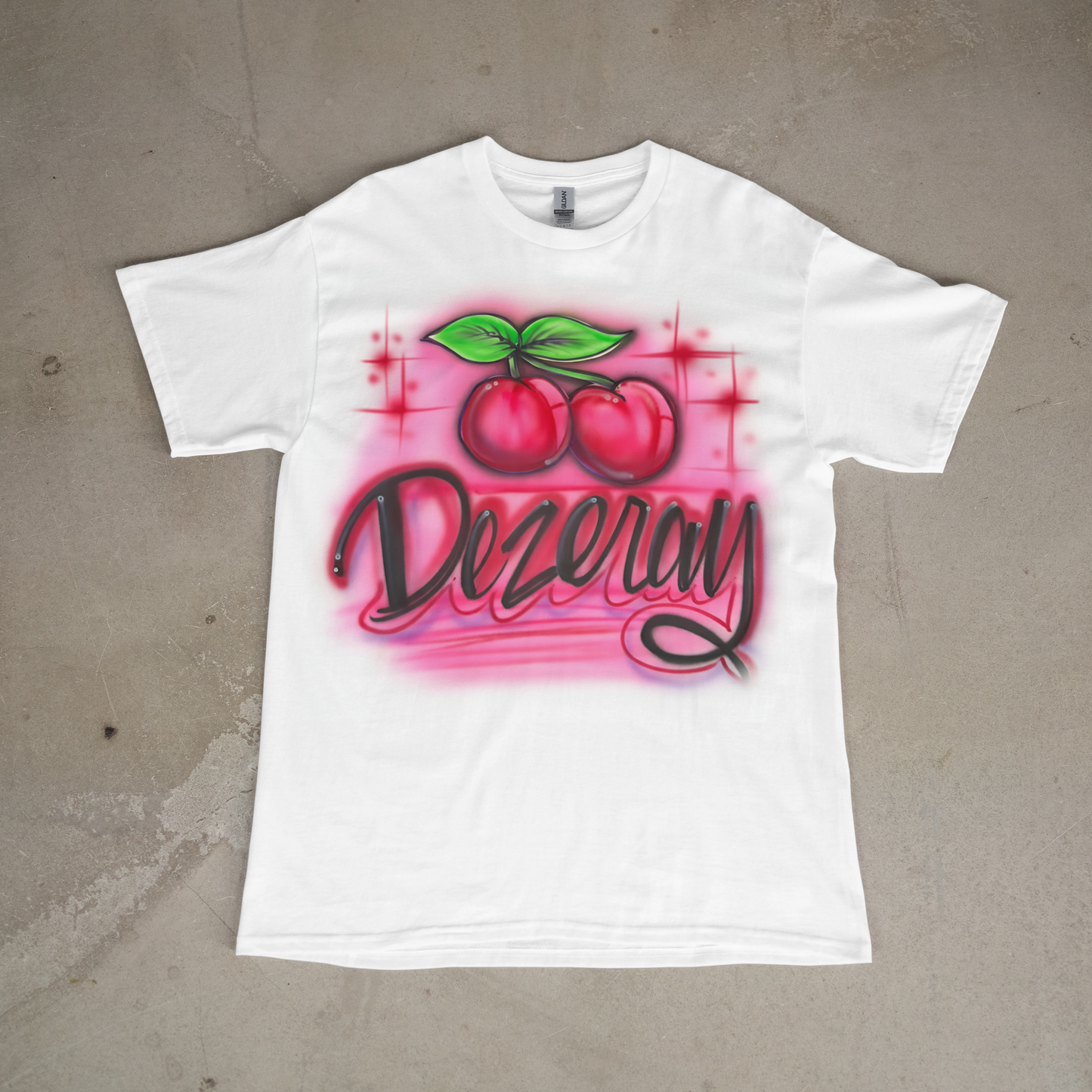 Cherry/Name style Airbrush