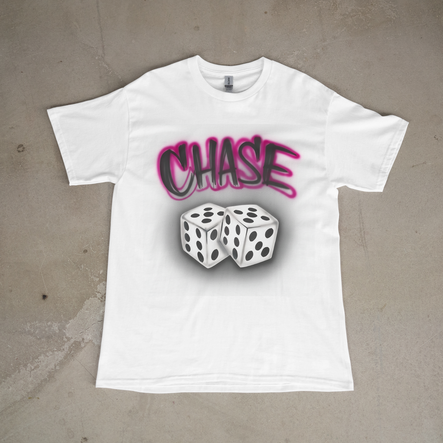 Dice/Name Style Airbrush