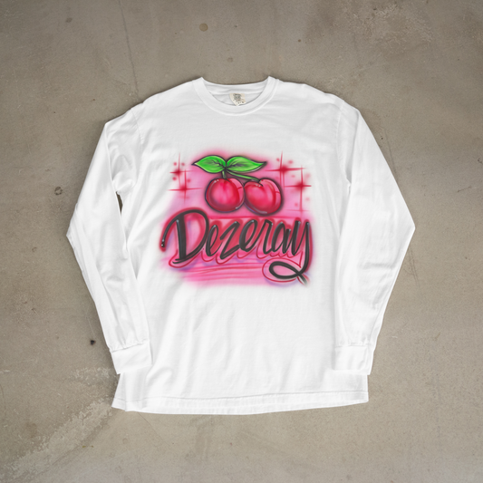 Cherry/Name style Airbrush