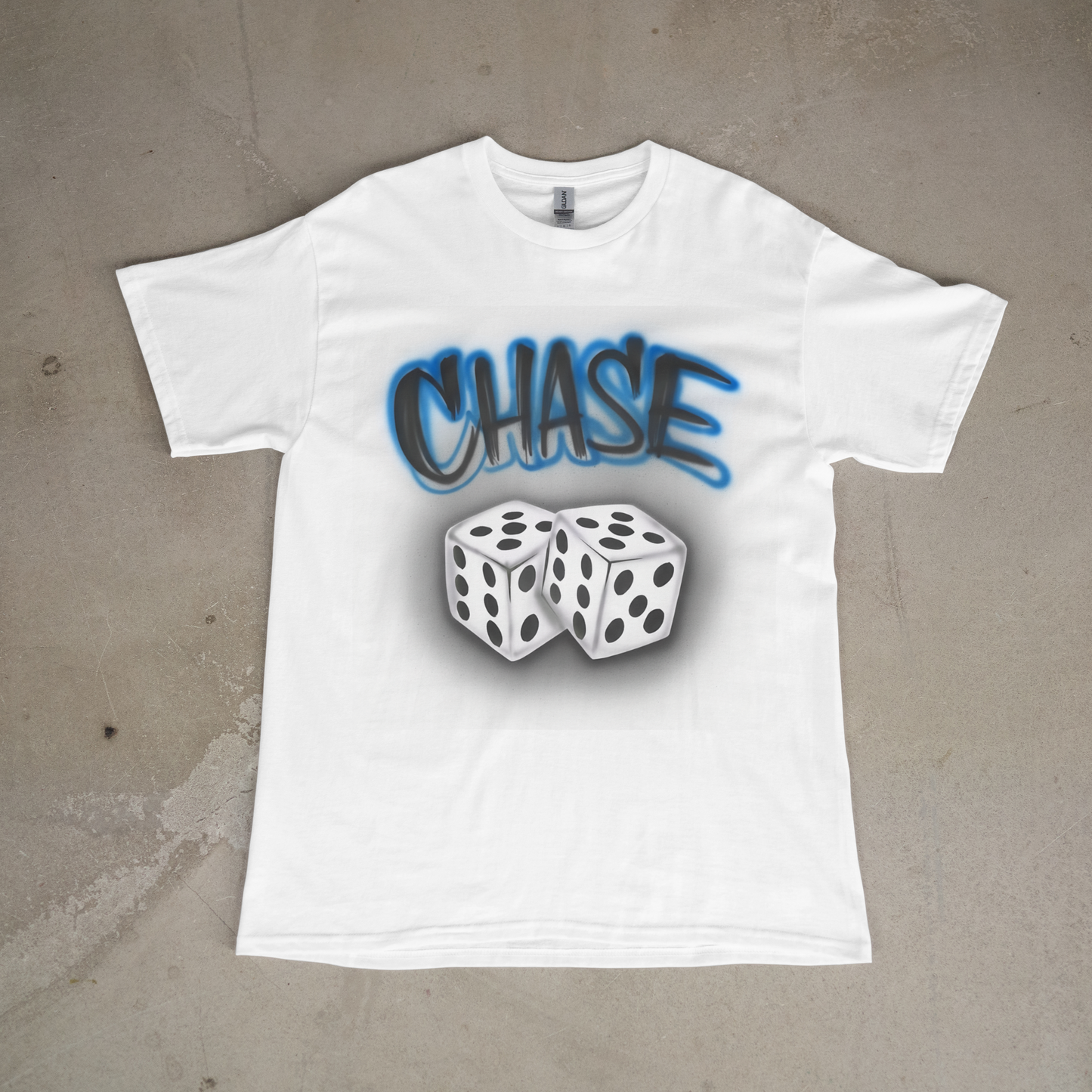 Dice/Name Style Airbrush