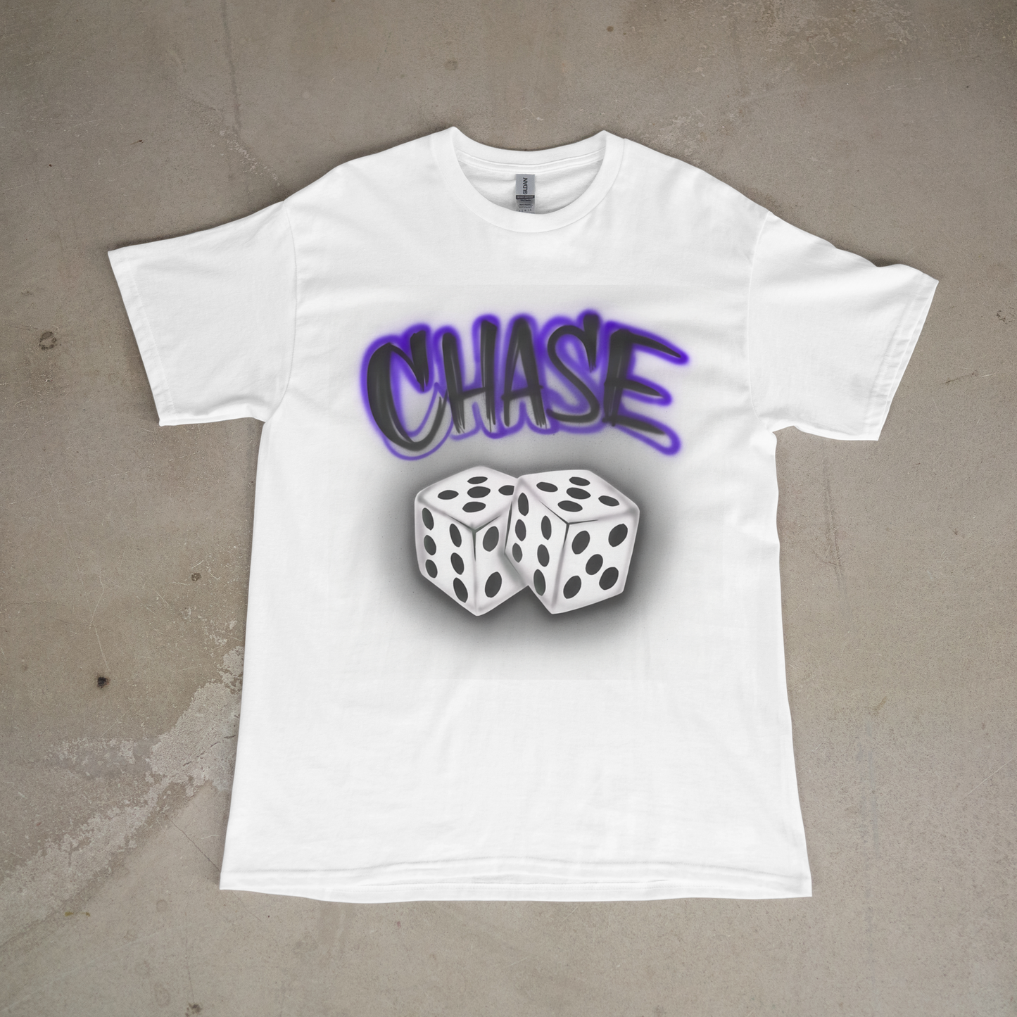 Dice/Name Style Airbrush