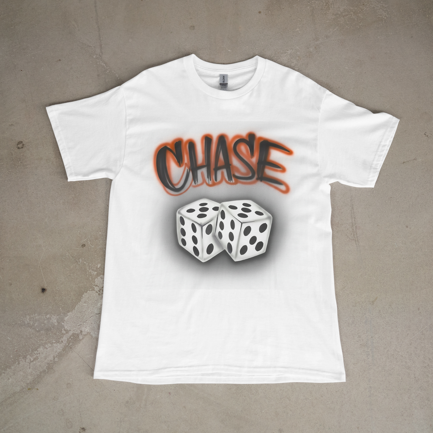 Dice/Name Style Airbrush