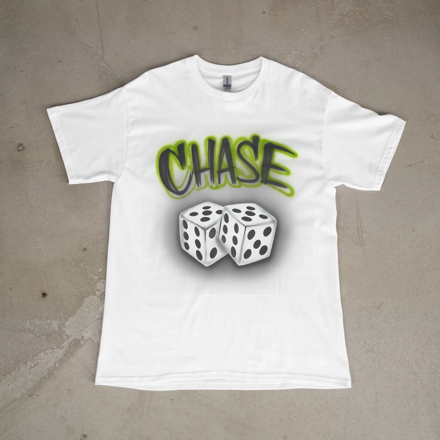 Dice/Name Style Airbrush